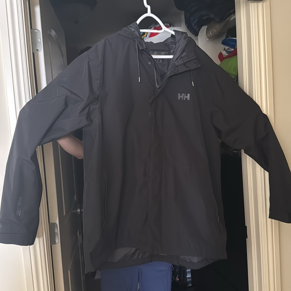 Helly Hansen Urb Lab Rain Jacket in Black size XXL